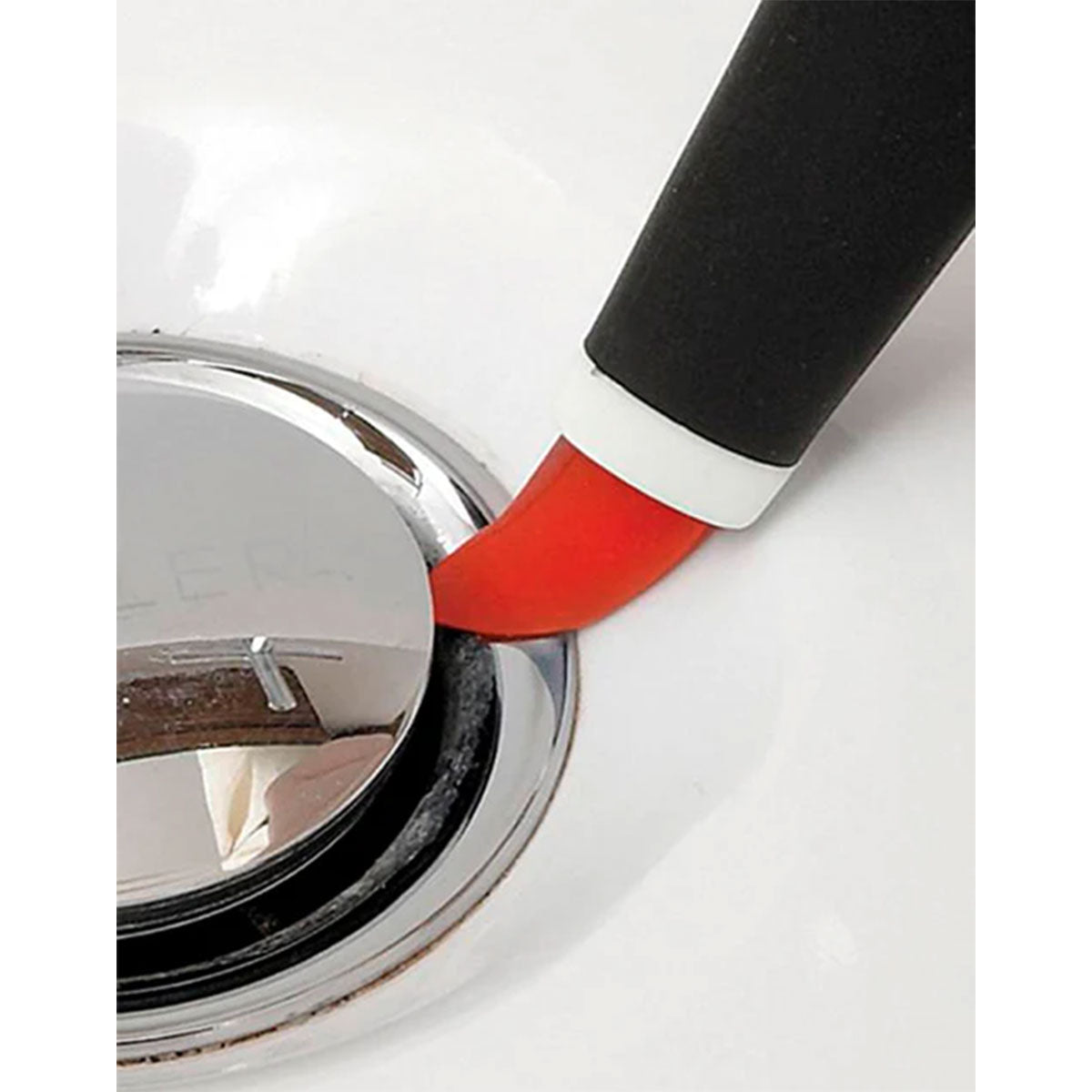 Juego de cepillos de limpieza profunda OXO (2 cepillos, rojo)