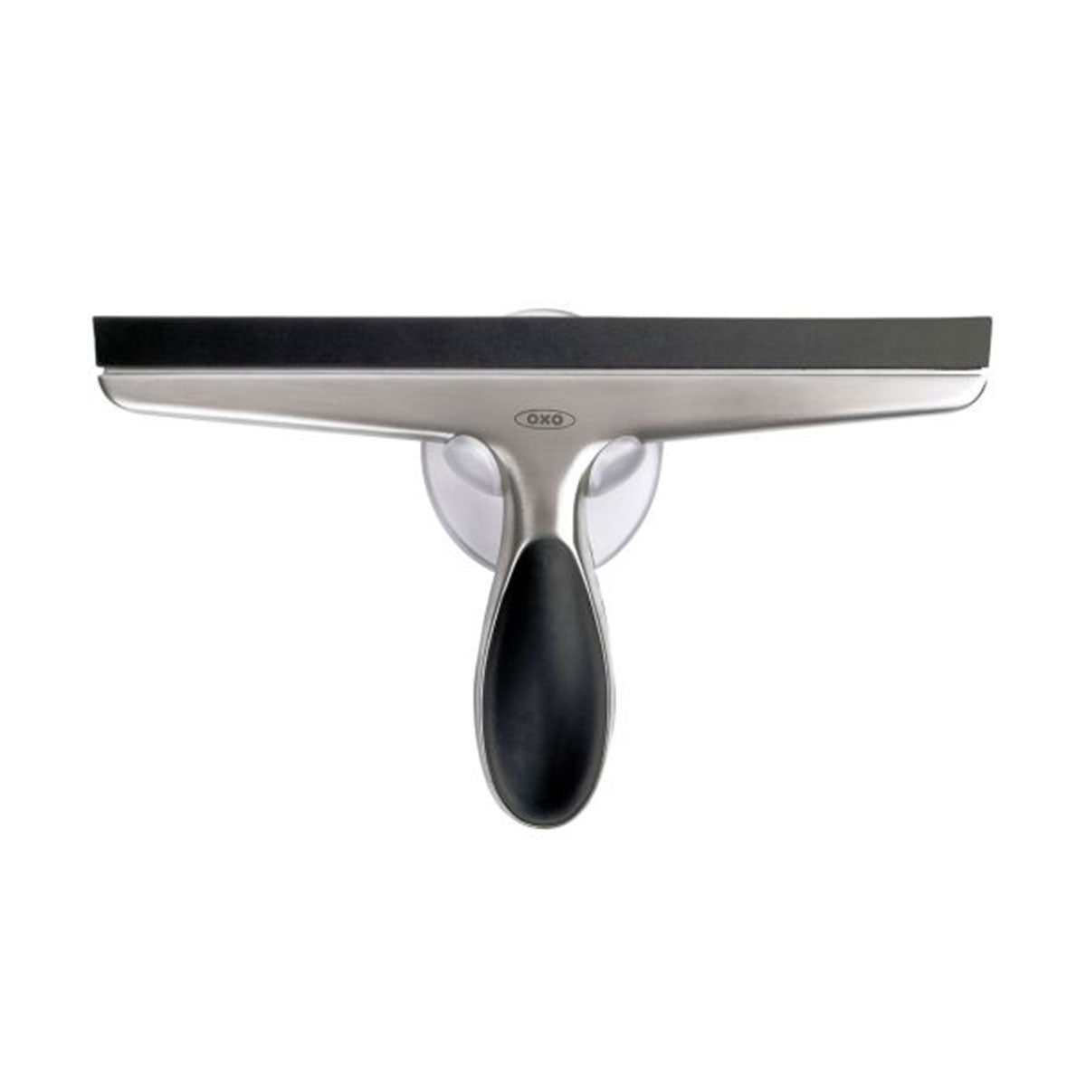 Limpiavidrios de acero inoxidable con ventosa OXO