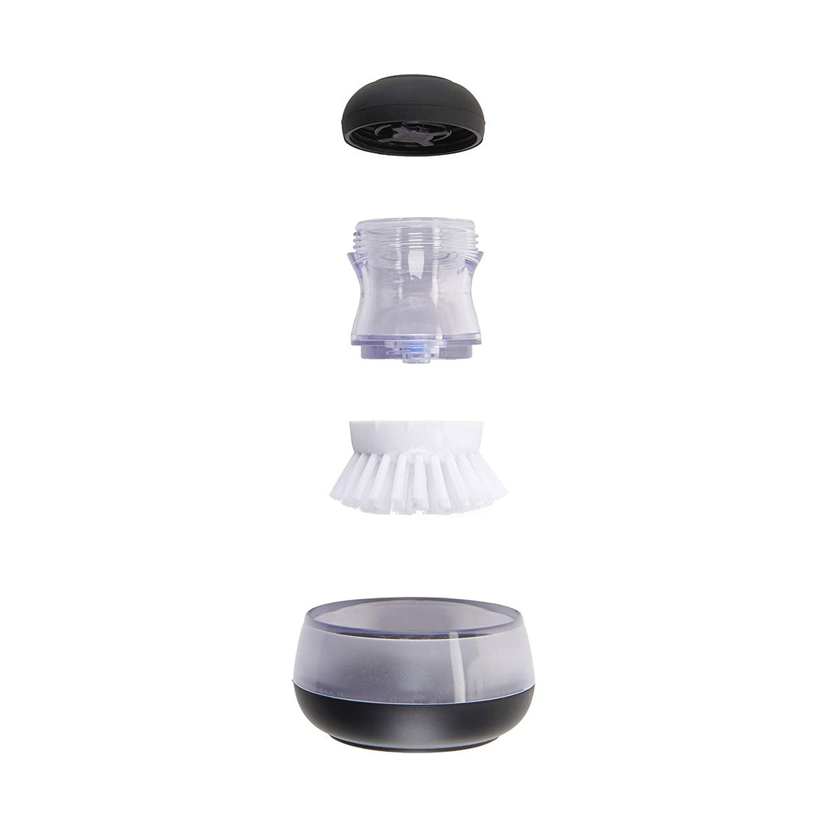 Juego de Cepillo de palma para loza con dispensador de jabón y Almacenamiento OXO