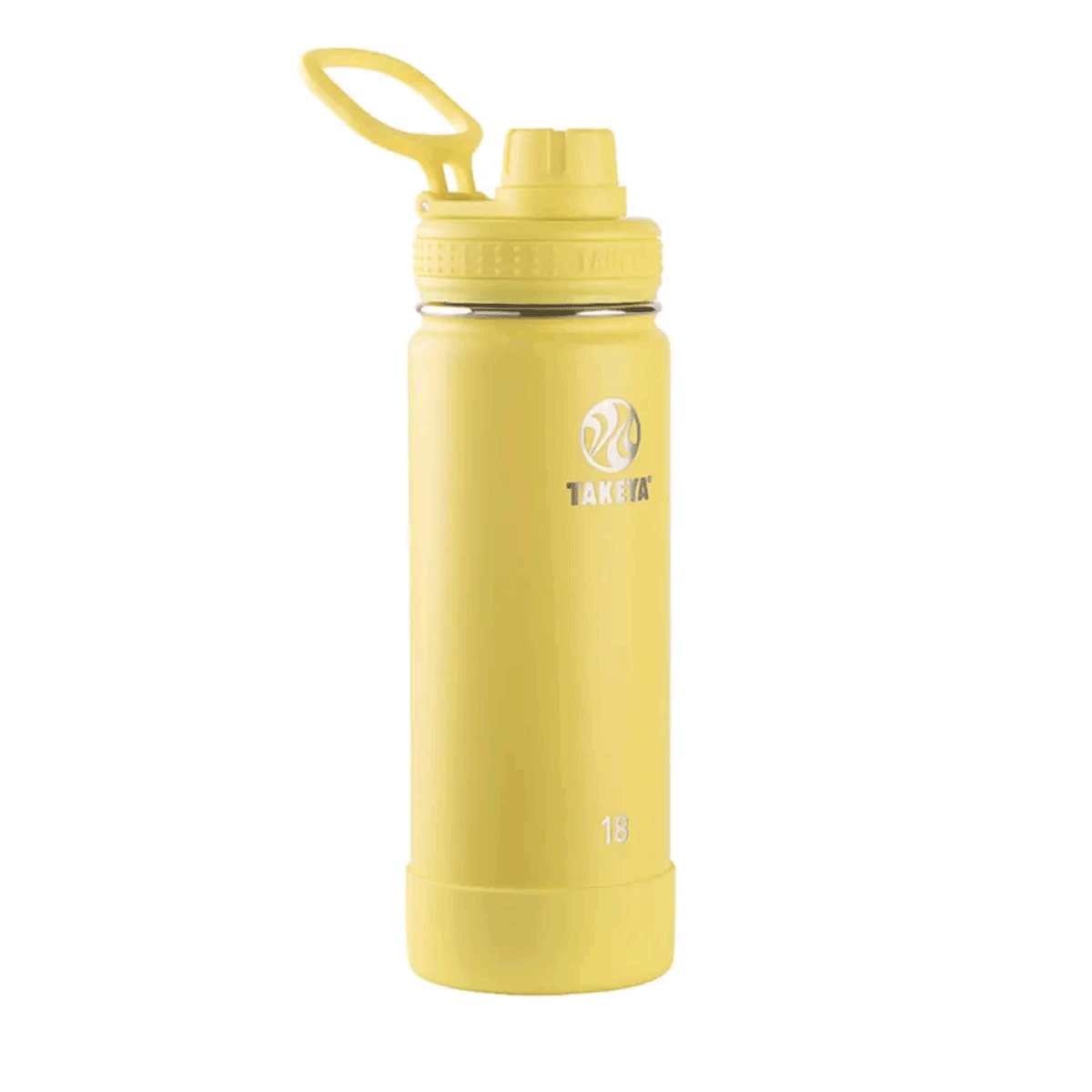 Botella térmica con tapa Antigoteo Takeya Canary 530 ml - producto de origen 🇯🇵 Japonés