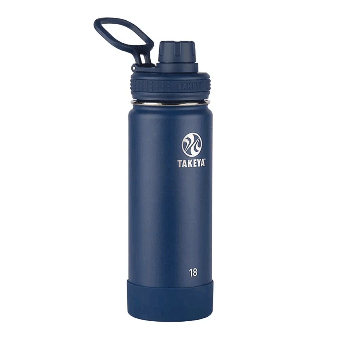 Botella térmica con tapa Antigoteo Takeya Midnight 530 ml - producto de origen 🇯🇵 Japonés