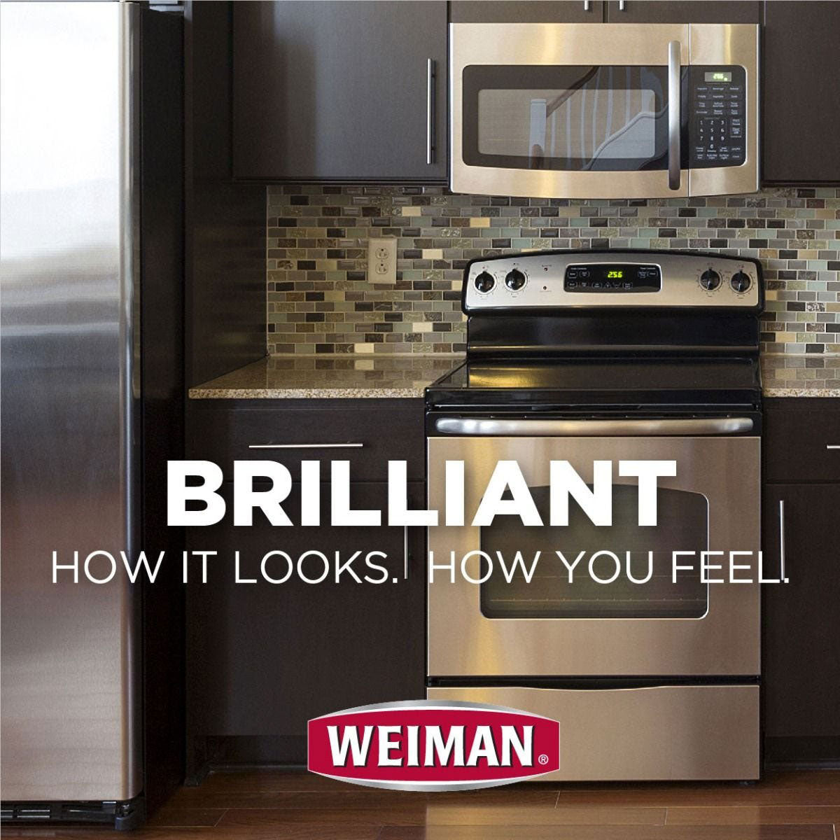 Limpiador y Pulidor Acero Inoxidable Gatillo Weiman 651 ml