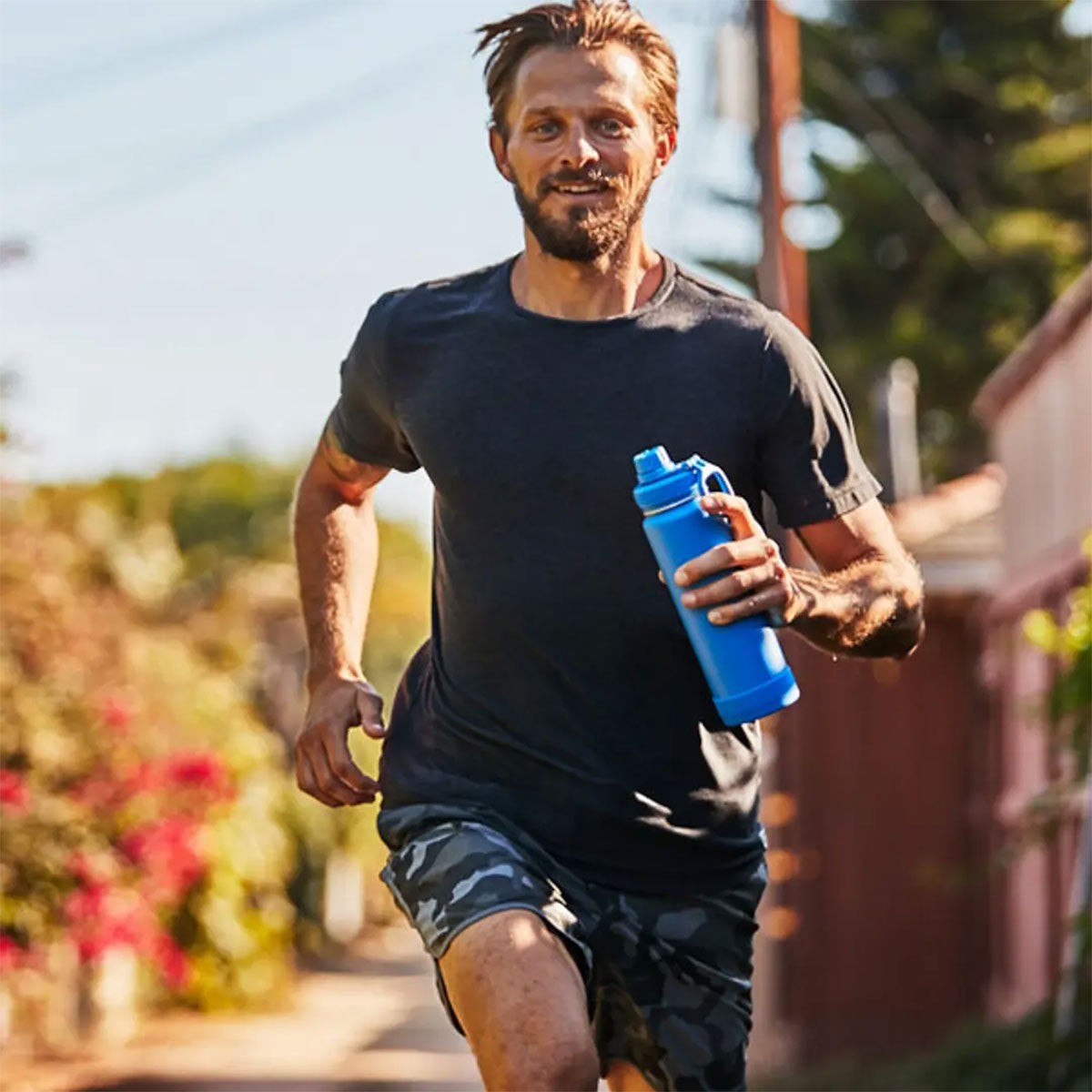 Botella térmica con tapa Antigoteo Takeya Cobalt 700 ml - producto de origen 🇯🇵 Japonés