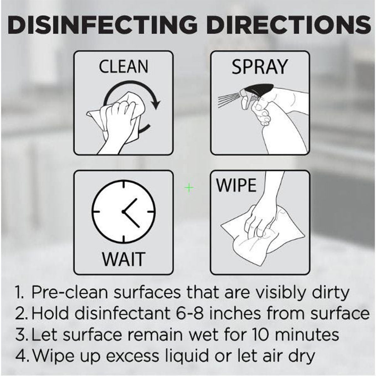 Limpiador, Abrillantador y Desinfectante de Granito y Piedra Gatillo Weiman 946 ml