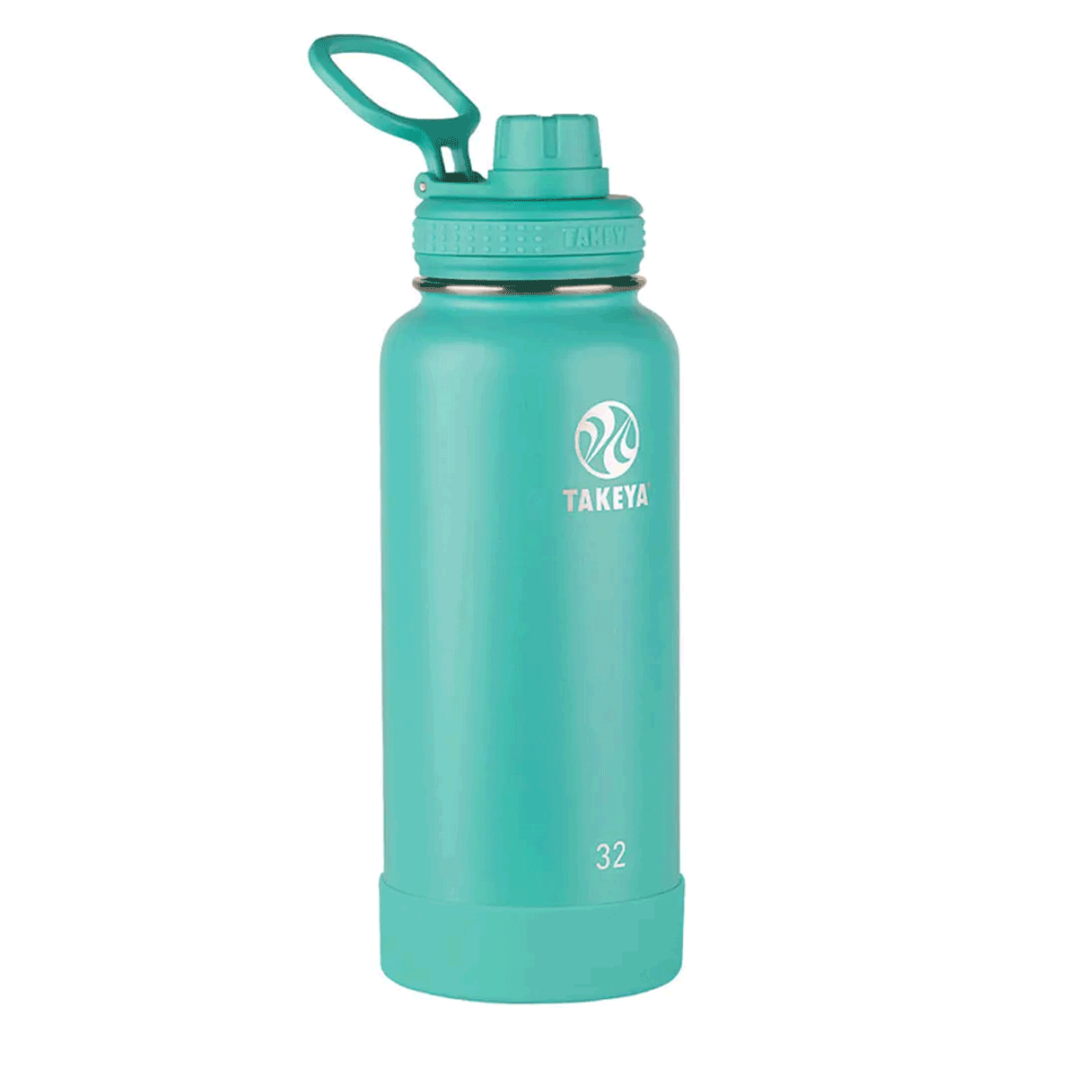 Botella térmica con tapa Antigoteo Takeya Teal 950 ml - producto de origen 🇯🇵 Japonés
