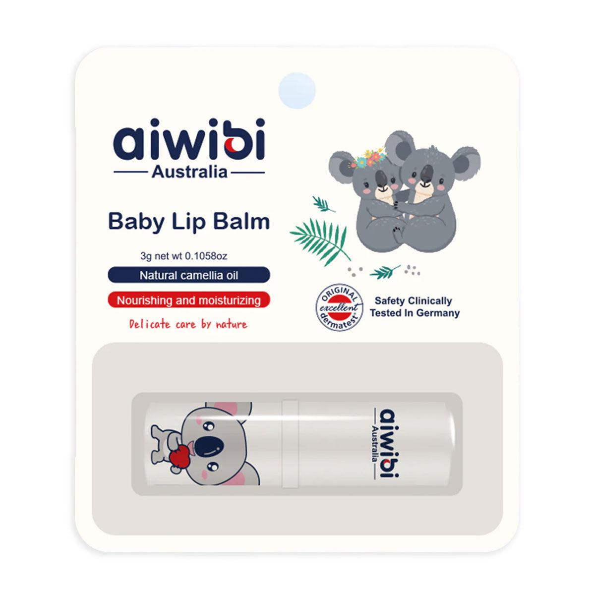 Bálsamo Labial para bebés Aiwibi 3 gr