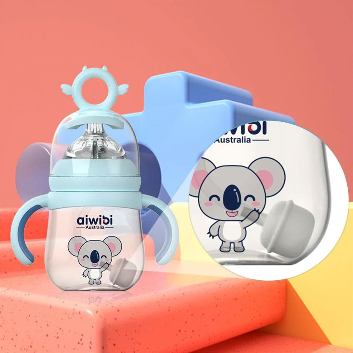 Biberón Antigases para bebés Aiwibi 180 ml