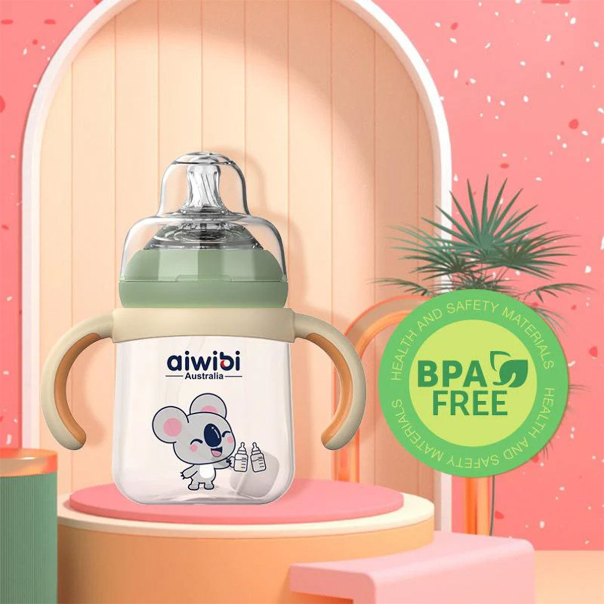 Biberón Antigases para bebés Aiwibi 240 ml