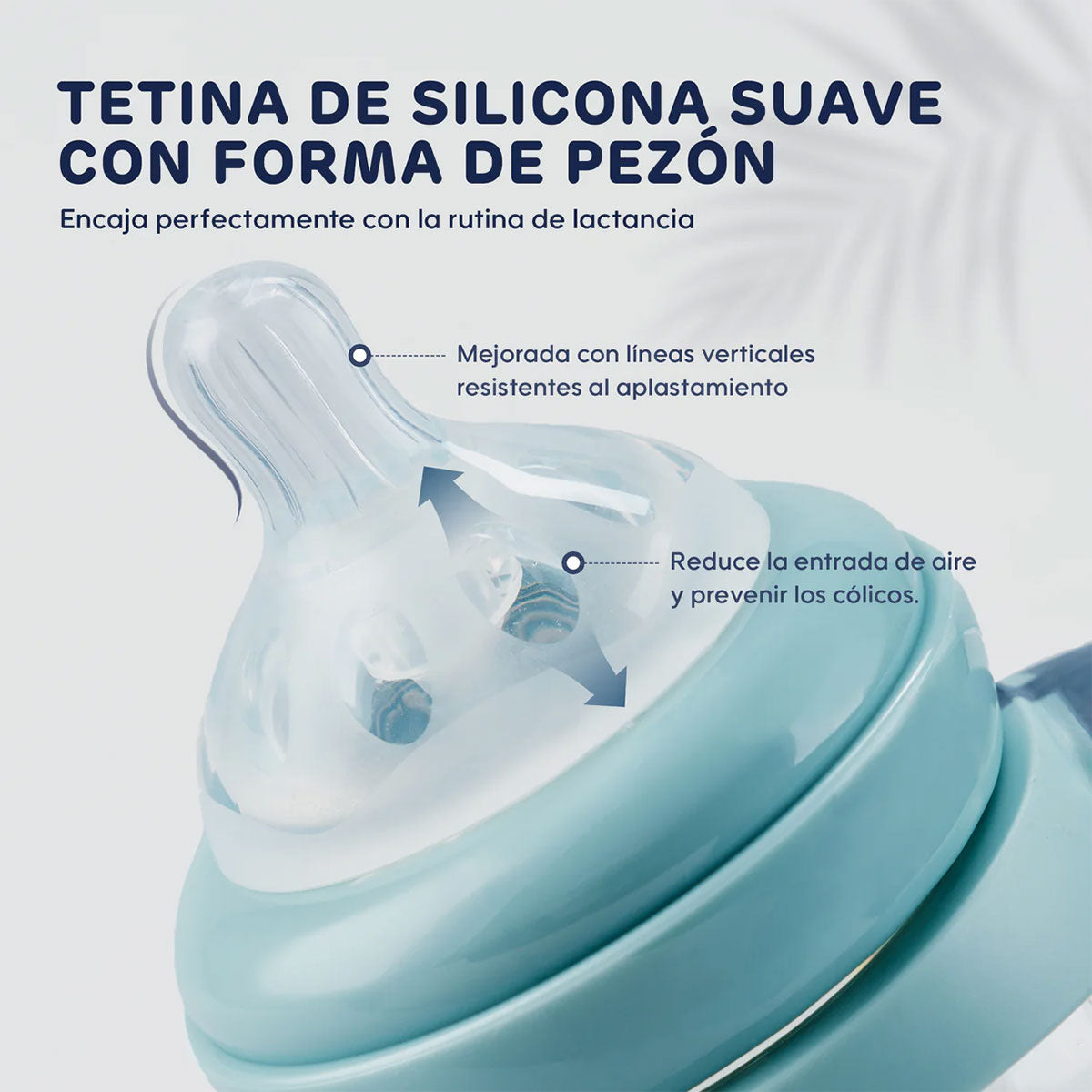 Biberón Antigases para bebés Recién Nacidos Aiwibi 120 ml