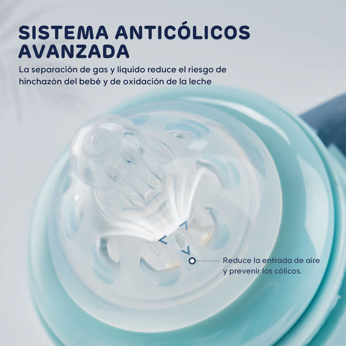 Biberón Antigases para bebés Recién Nacidos Aiwibi 120 ml
