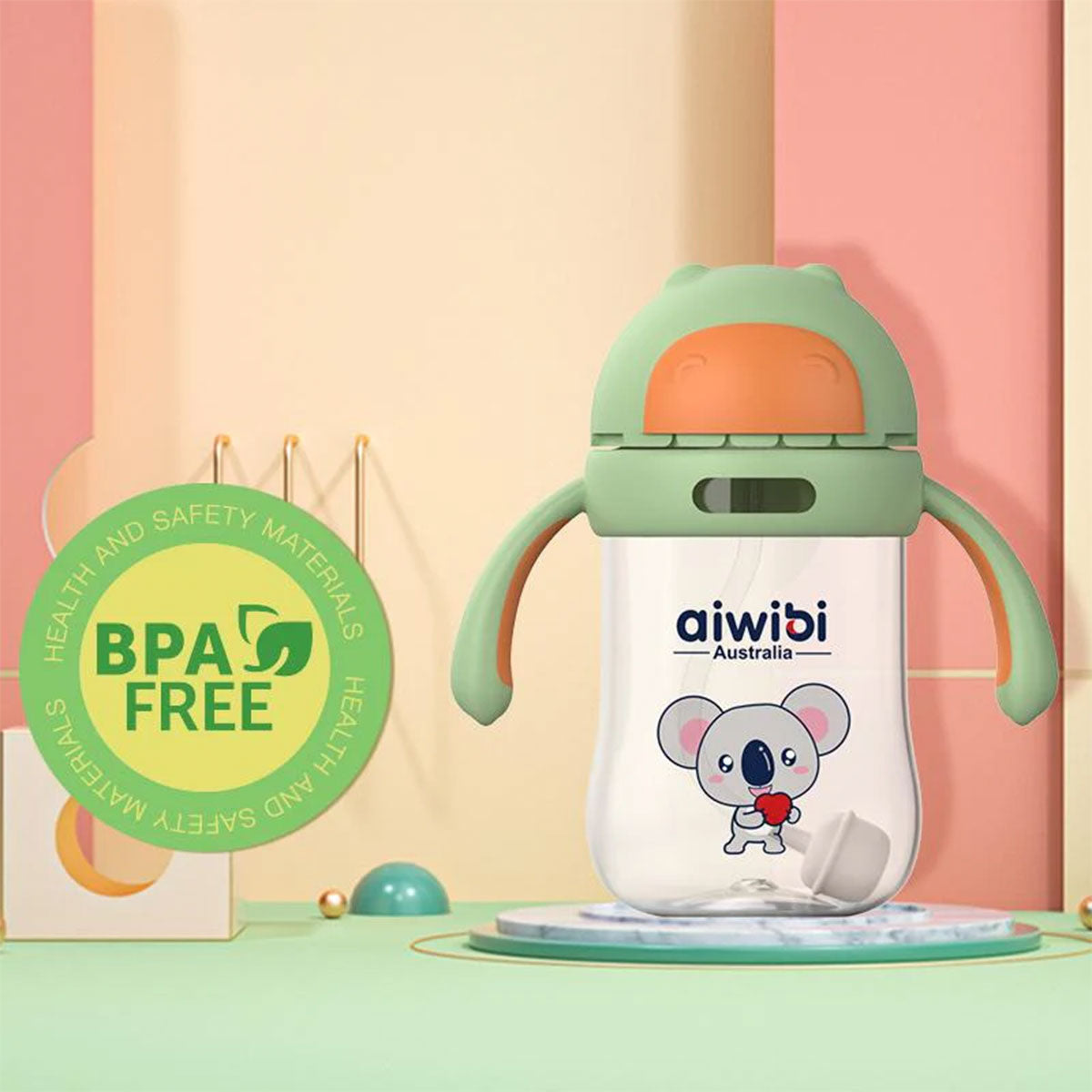 Botella de agua para bebés Aiwibi 300 ml