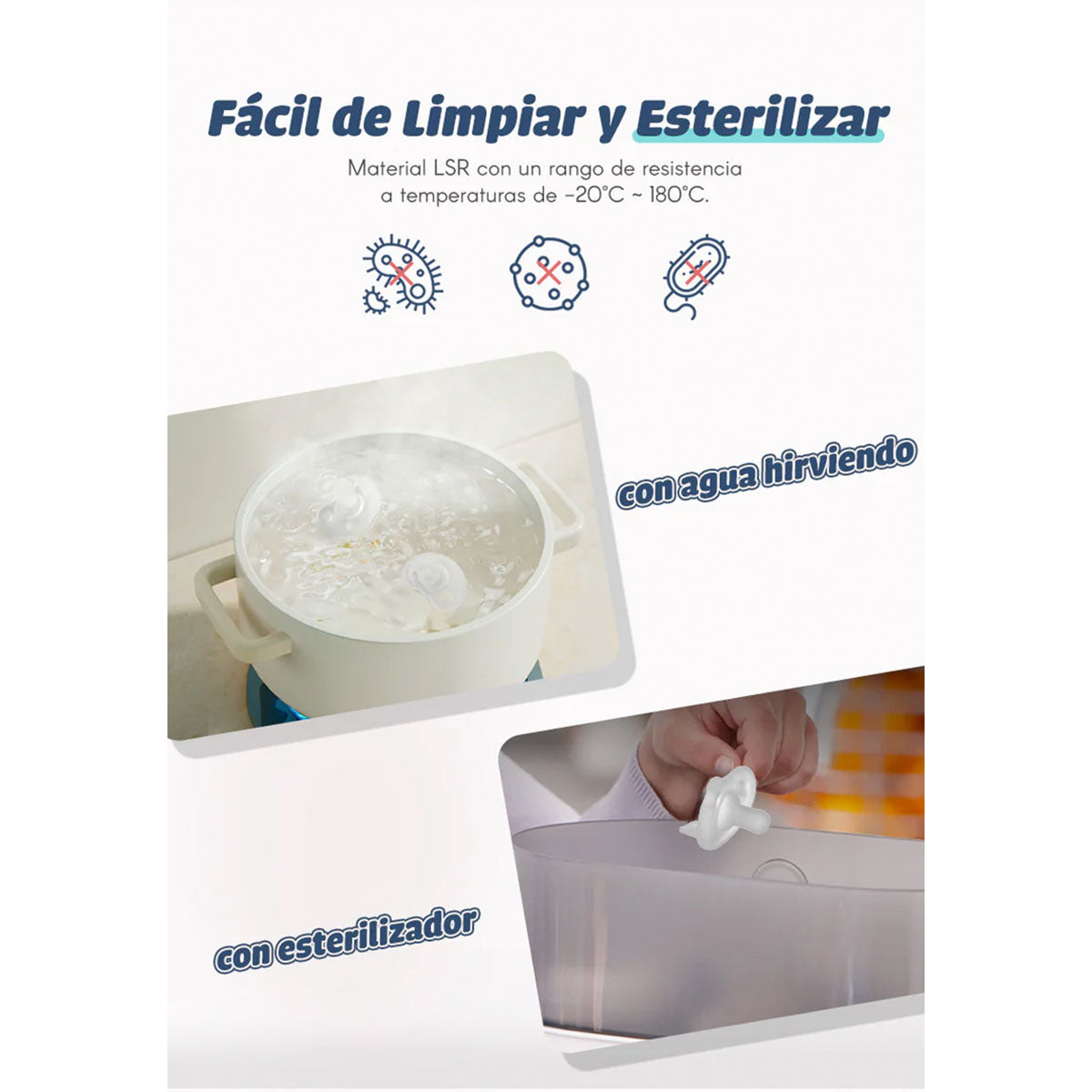 Chupete de noche para bebé Aiwibi (1 unidad)