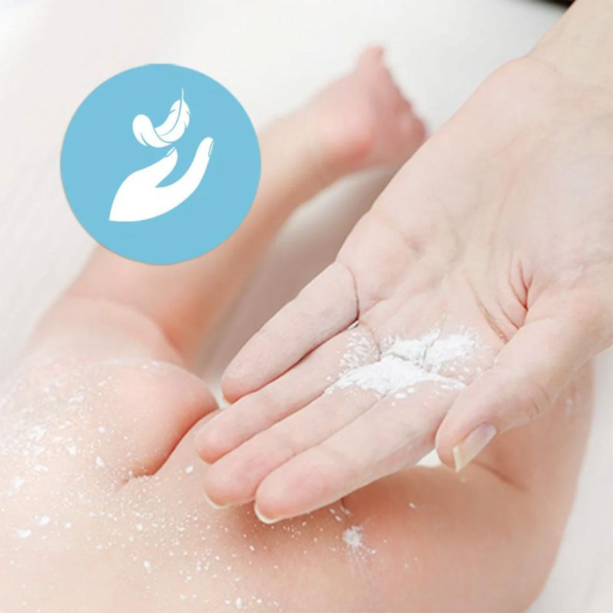 Polvo Corporal sin Talco para bebés Aiwibi 140 gr