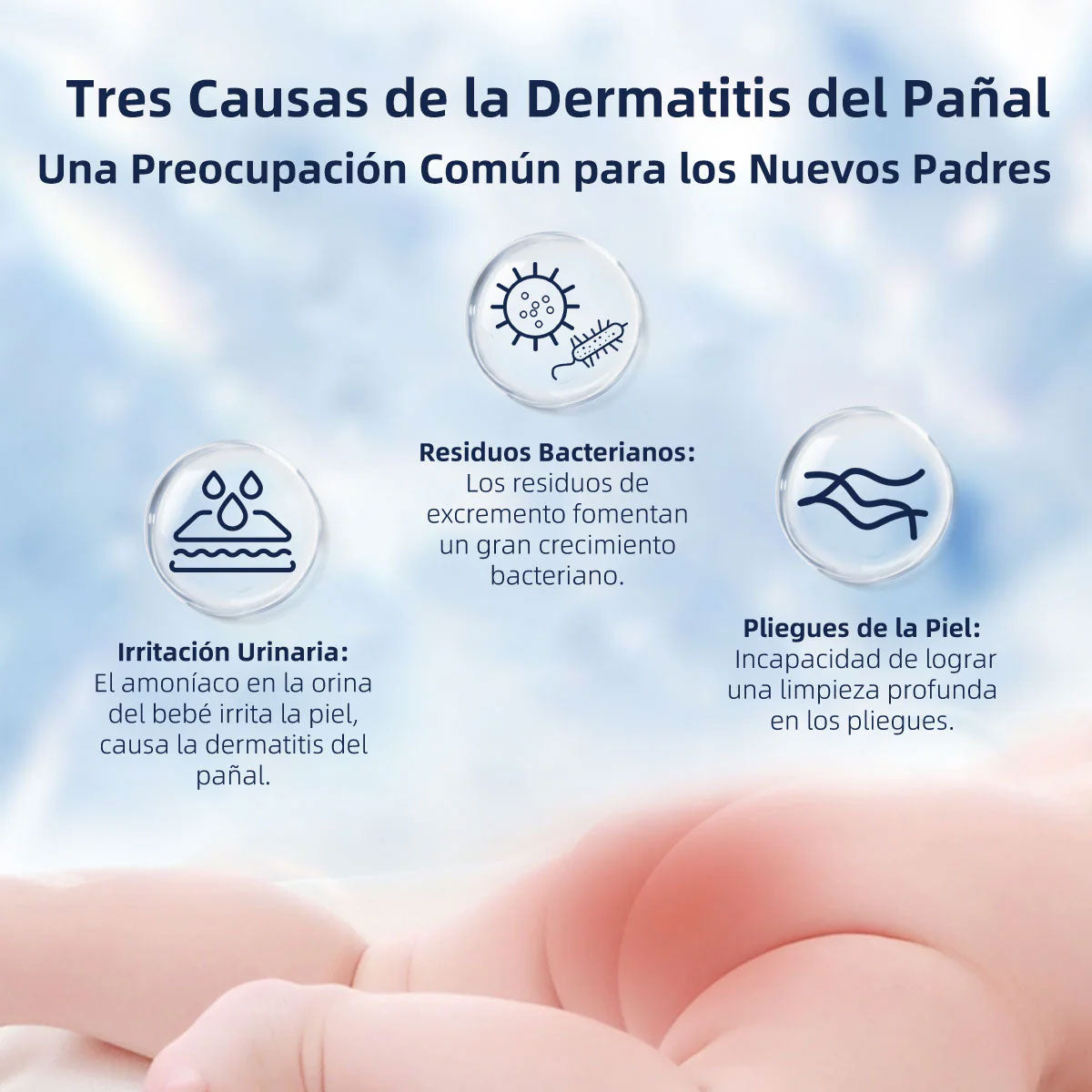 Toallitas Húmedas para Bebés 99.91% Agua Premium Biodegradables Aiwibi (42 unidades)