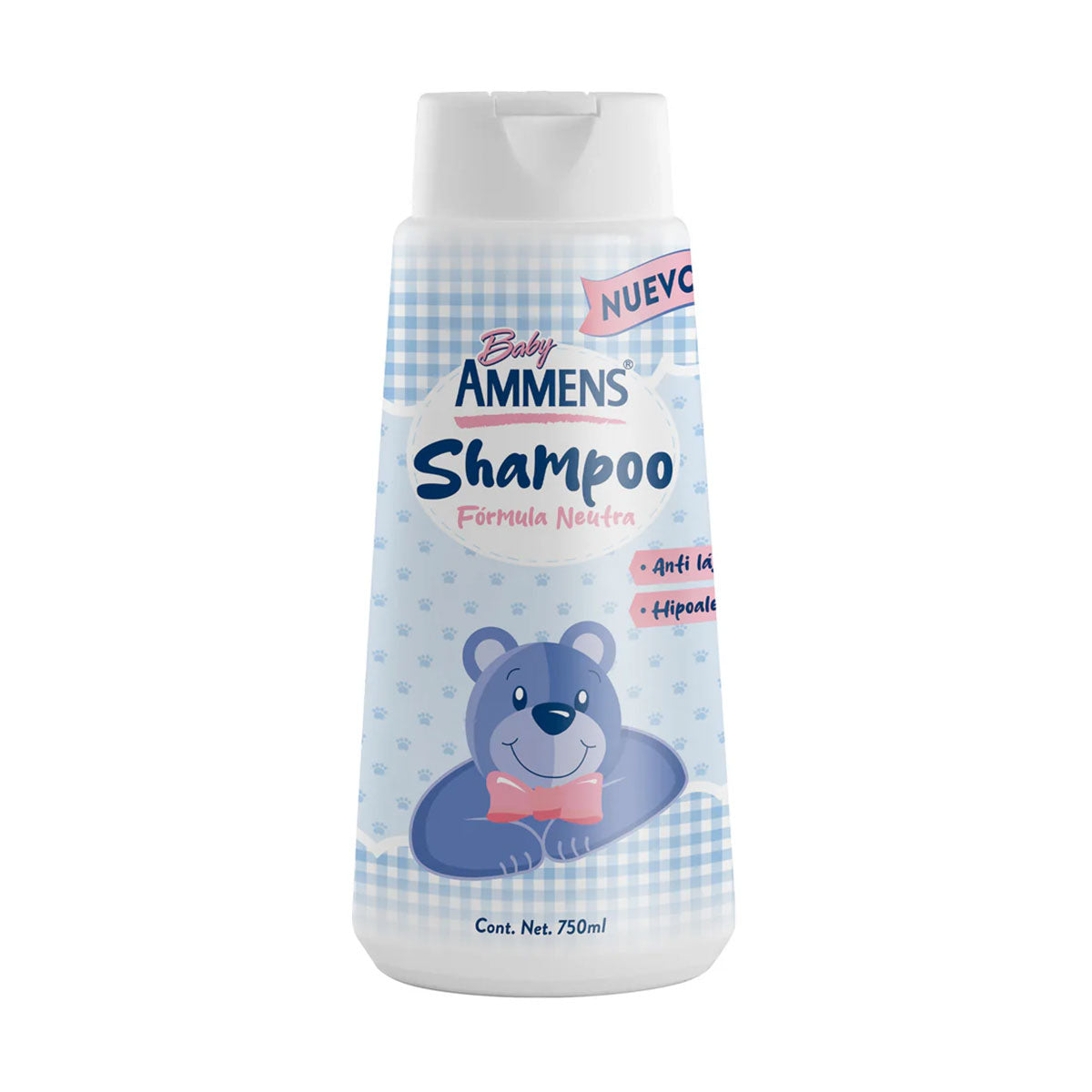 Shampoo hipoalargénico fórmula neutra Baby Ammens Variedades