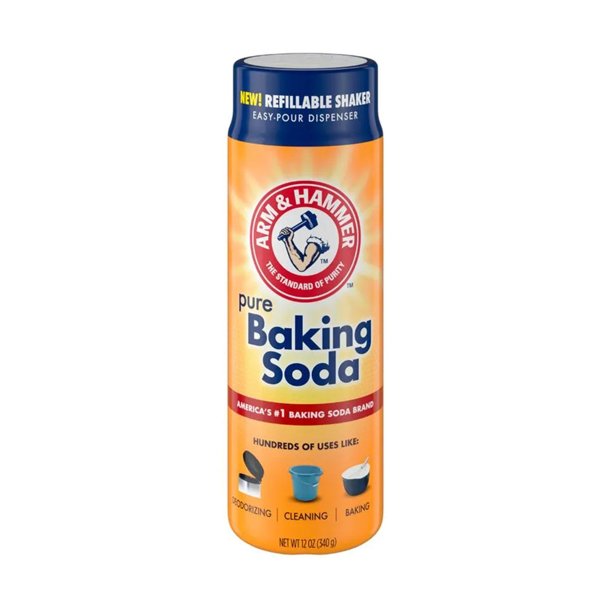 Agitador (shaker) de bicarbonato de sodio Arm & Hammer 340 gr