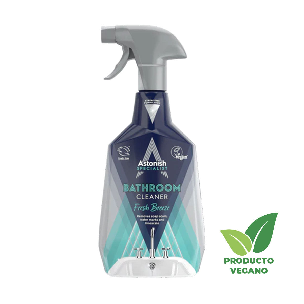 Limpiador Especialista para Baños aroma Fresh Breeze 750 ml Astonish - 🌱 🇬🇧 Producto Vegano del Reino Unido