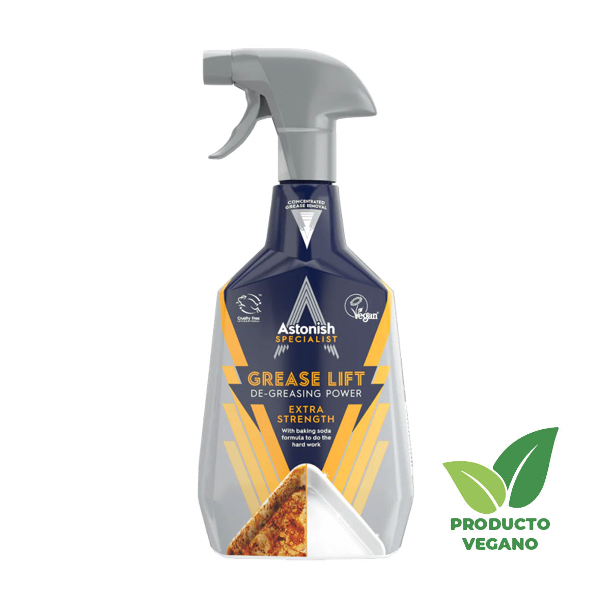 Limpiador Especialista de Grasa Extra Fuerte 750 ml Astonish - 🌱 🇬🇧 Producto Vegano del Reino Unido