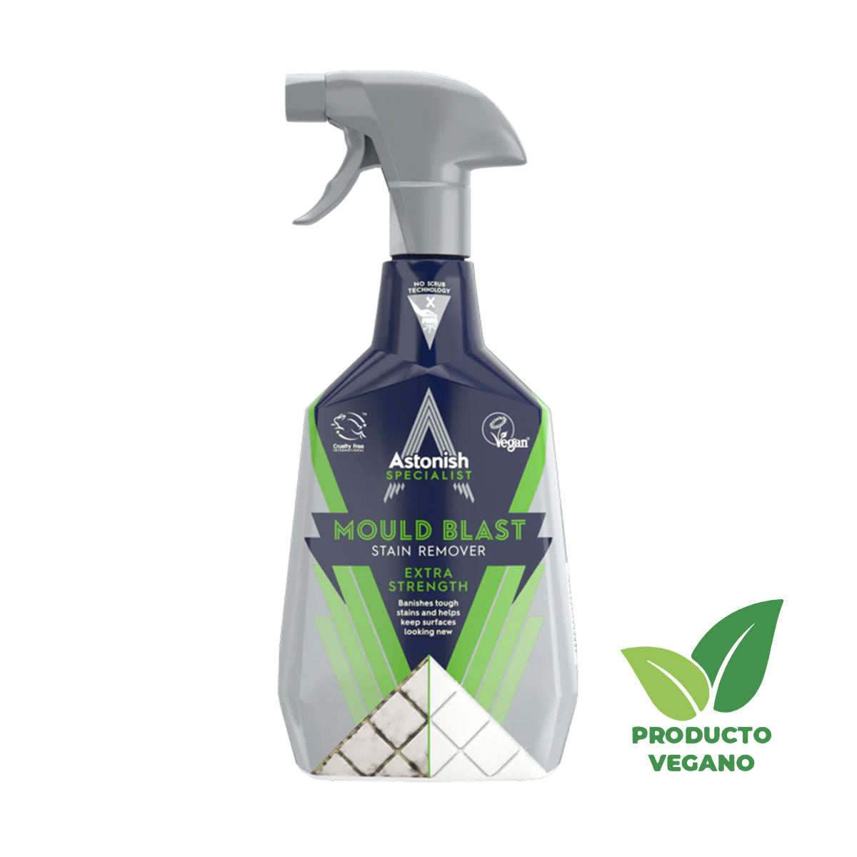 Limpiador Especialista Antihongos y Moho Extra Fuerte 750 ml Astonish - 🌱 🇬🇧 Producto Vegano del Reino Unido