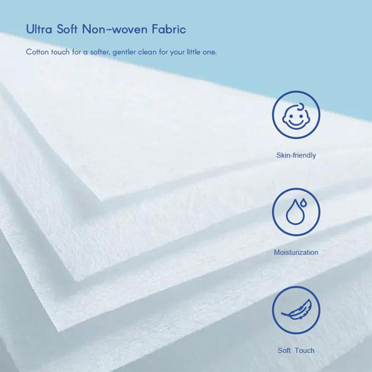 Toallitas Húmedas Aiwibi 99.91% Pure Water Premium (80 unidades)