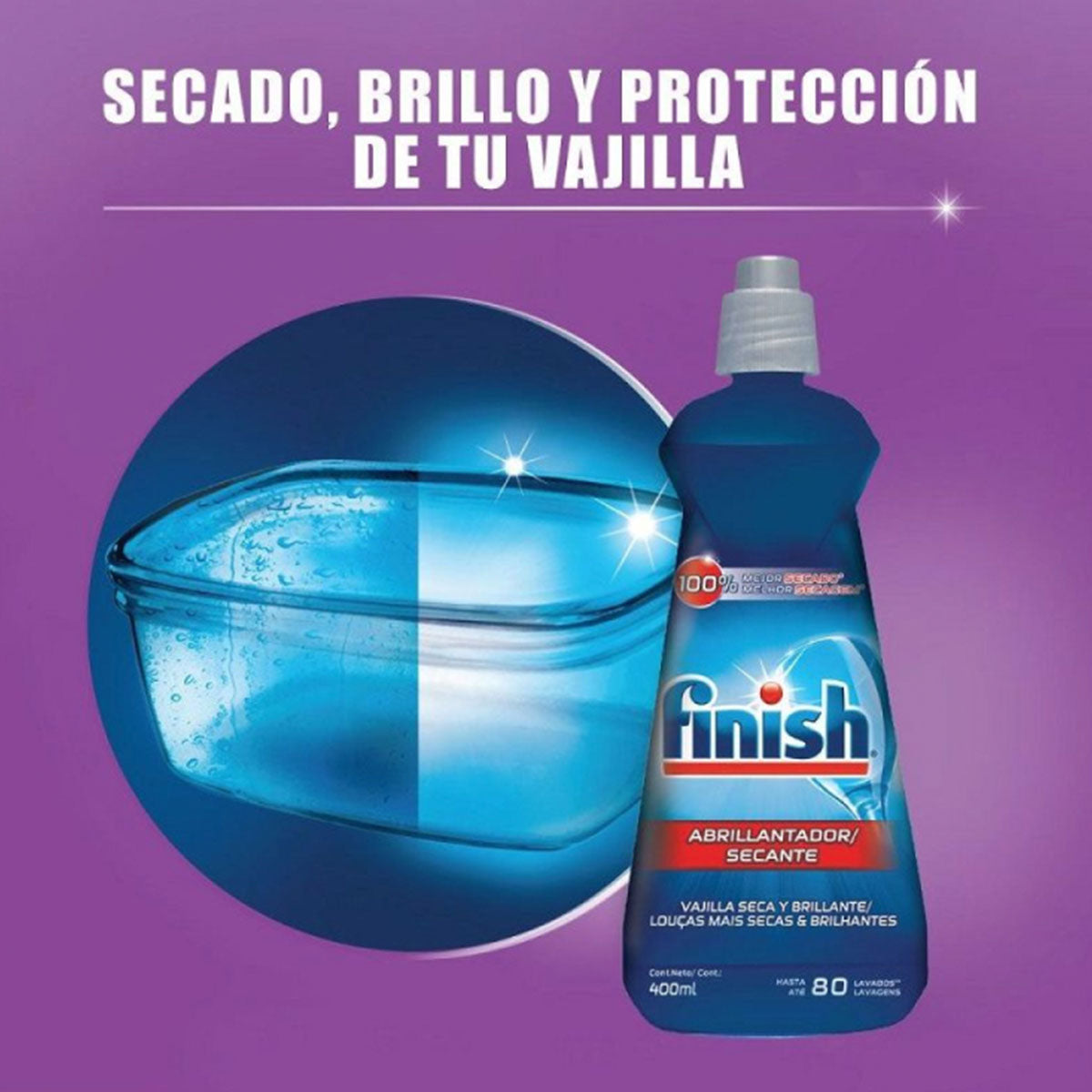Abrillantador para lavavajillas Finish 400 ml
