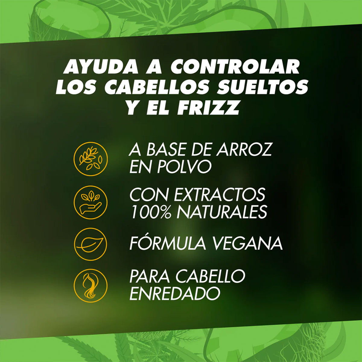 Shampoo en Seco para el cabello fragancia Naturally Hemp & Coconut Milk Batiste 200 ml