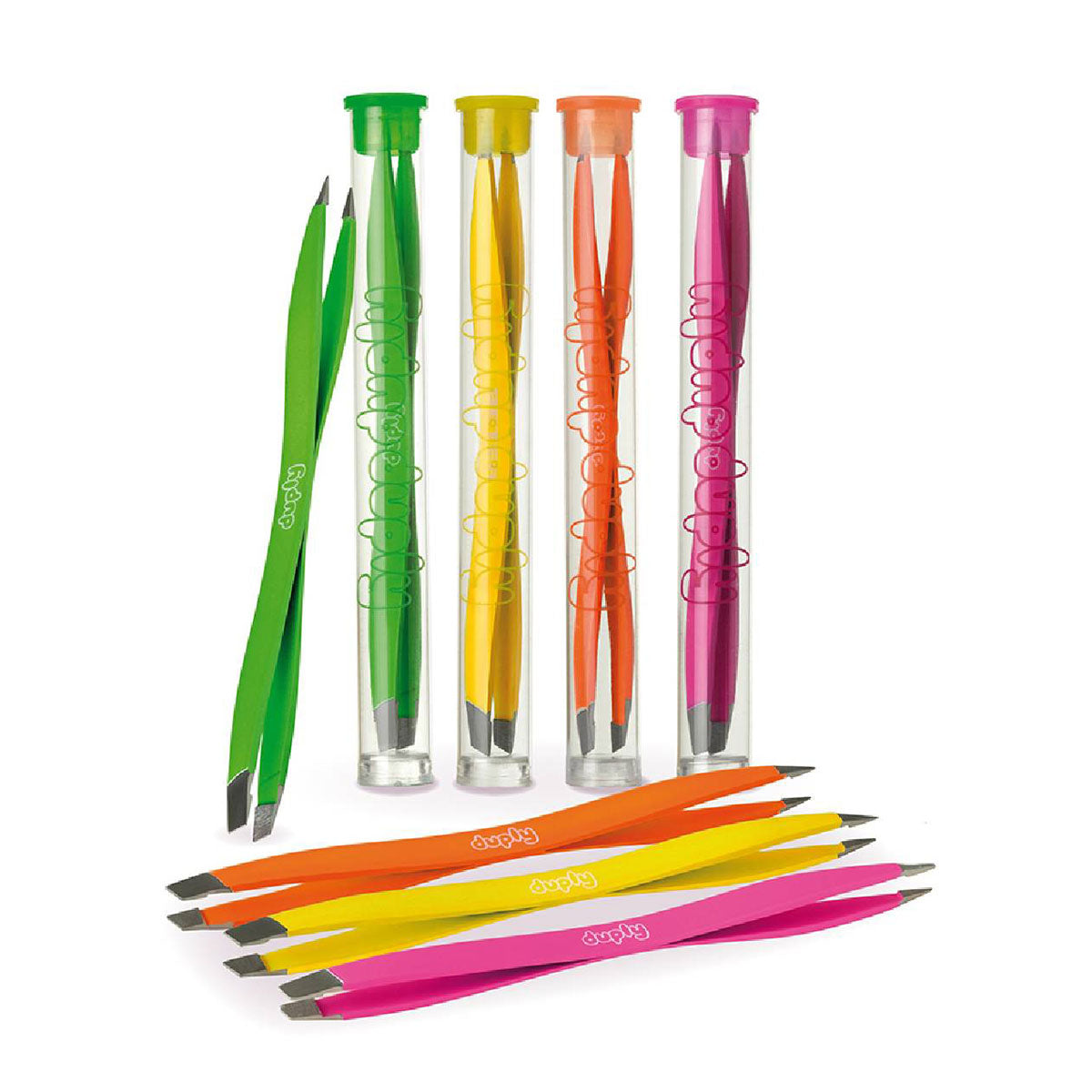 Pinza para Cejas Doble con punta inoxidable Duply Beter