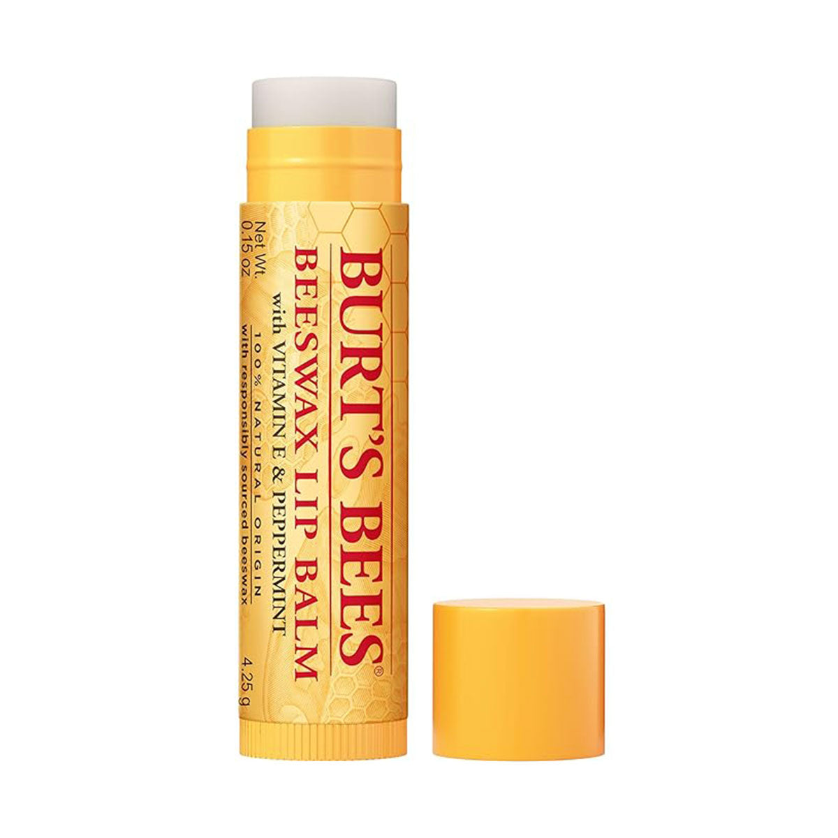Bálsamo labial Blister Original Cera de Abeja Burt’s Bees 4 gr - 🐝🍃 producto 100% natural