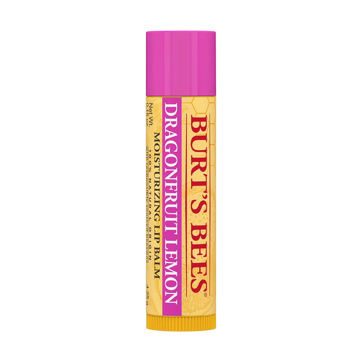 Bálsamo labial Blister Pithaya y Limón (Dragonfruit Lemon) Burt’s Bees 4 gr - 🐝🍃 producto 100% natural