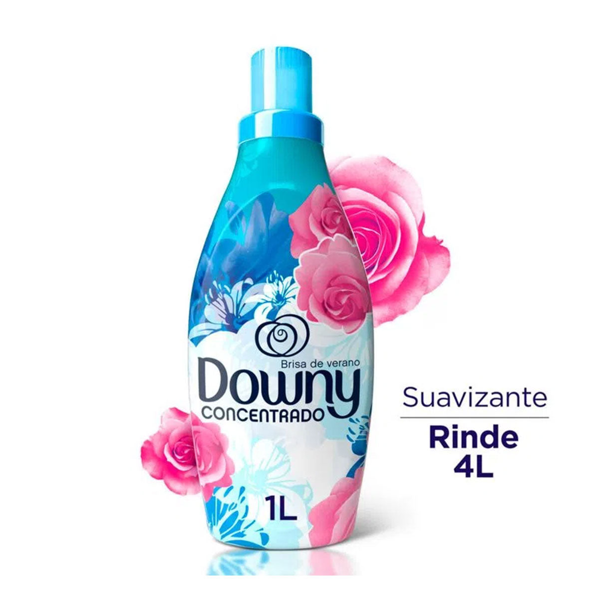Suavizante Concentrado de ropa Downy Brisa de Verano 1 lt (rinde 4 lt)