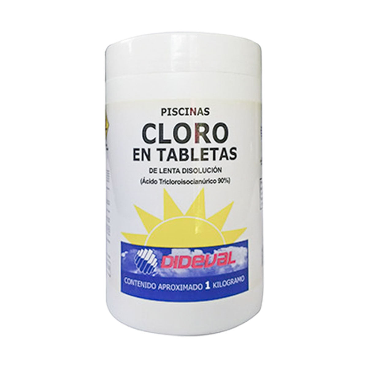 Cloro para Piscinas en Tabletas 1 kg