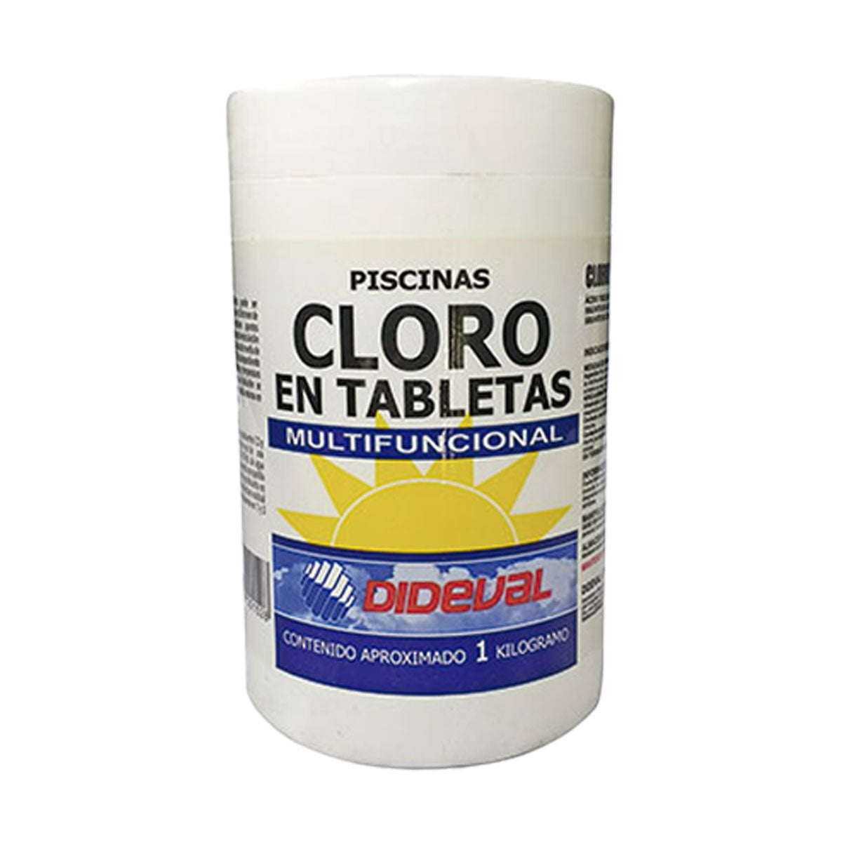 Cloro para Piscinas en Tabletas Triple Acción 1 kg