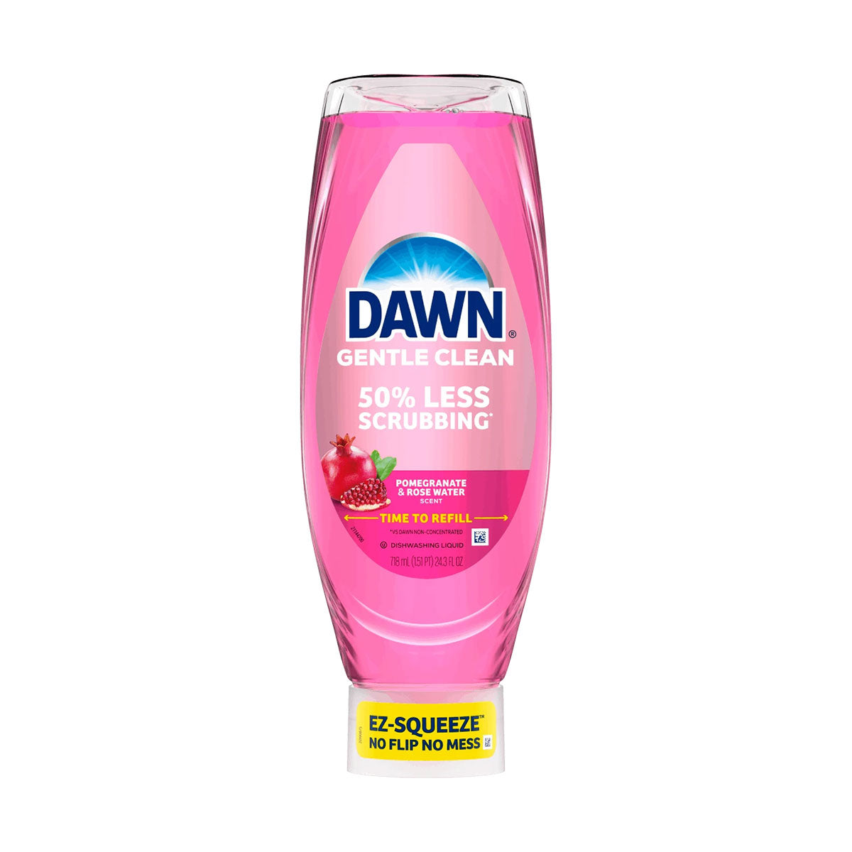 Lavalozas DAWN Gentle Clean EZ Squeeze aroma Granada y Rosa 718 ml