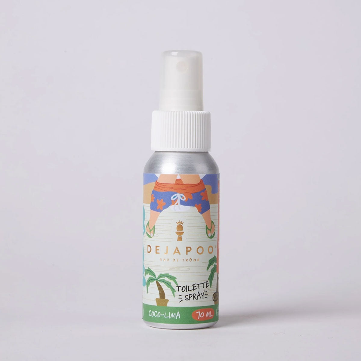 Spray para baño aroma Coco Lima 70 ml Dejapoo | Neutraliza y elimina olores con frescura tropical
