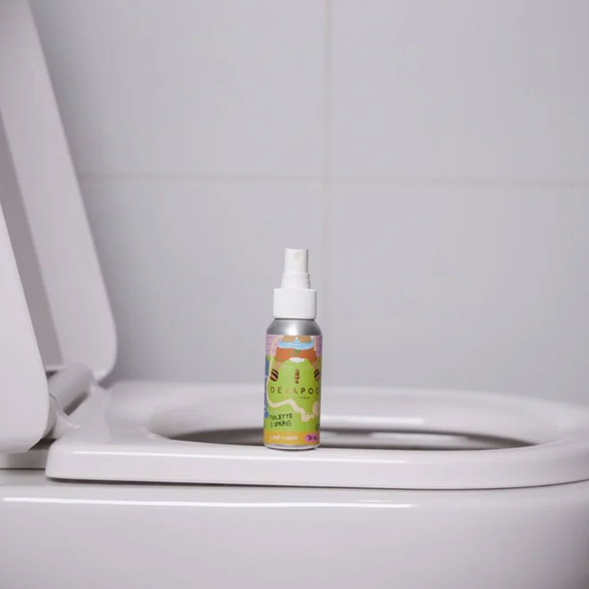 Spray para baño aroma Lima Limón 70 ml Dejapoo | Neutraliza y elimina olores con frescura cítrica