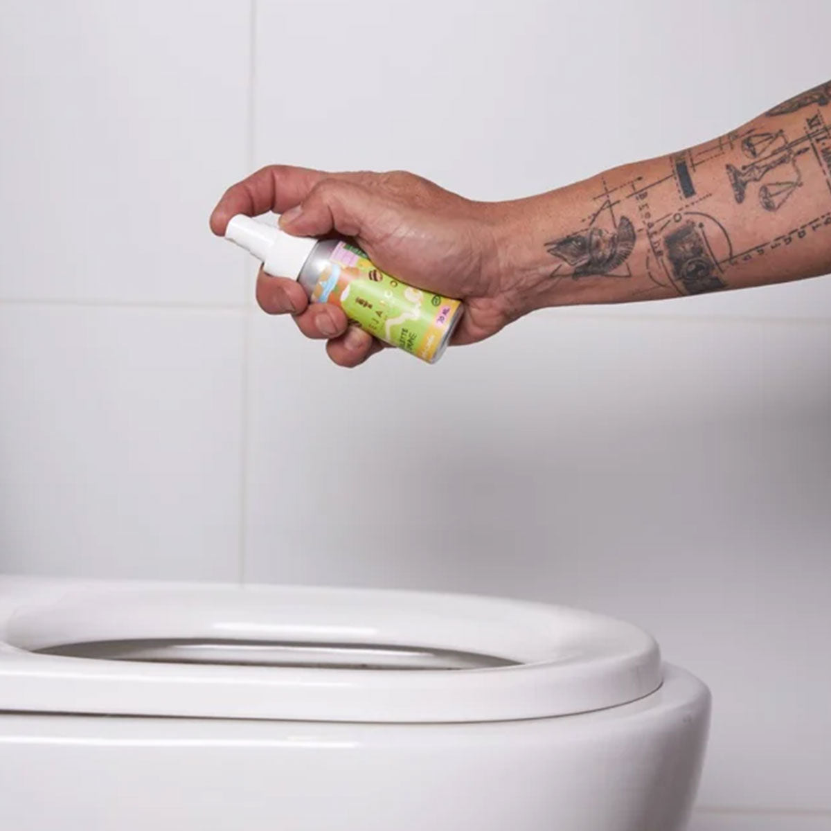 Spray para baño aroma Lima Limón 70 ml Dejapoo | Neutraliza y elimina olores con frescura cítrica