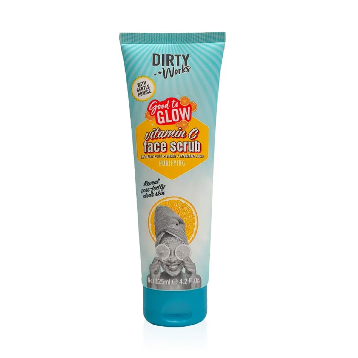 Exfoliante facial Face Scrub Dirty Works 125 ml