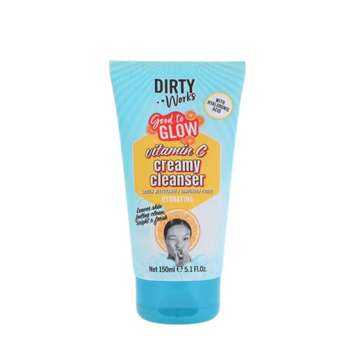 Limpiador facial Creamy Cleanser Good to Glow Dirty Works 150 ml