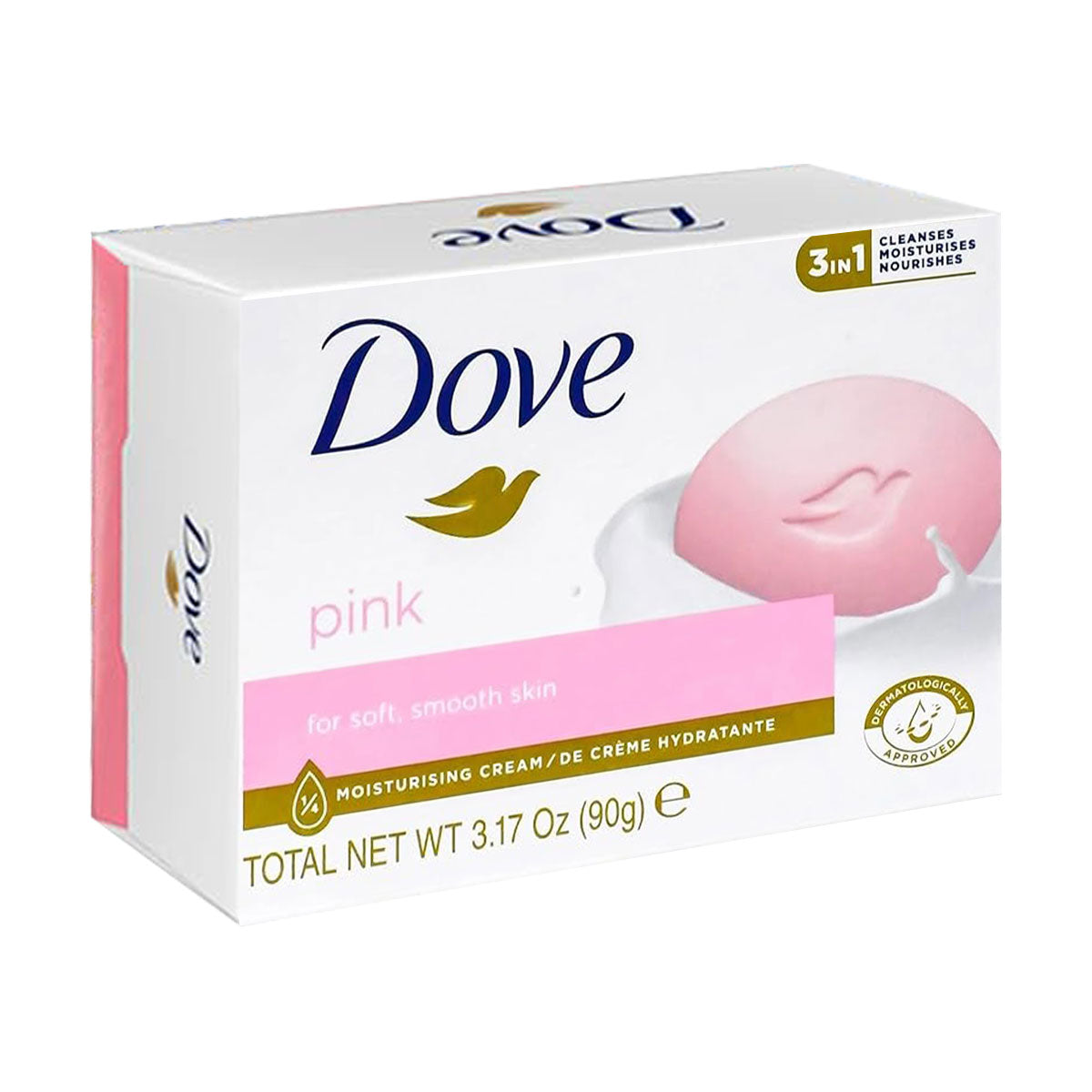 Jabón en barra Pink Dove 90 gr