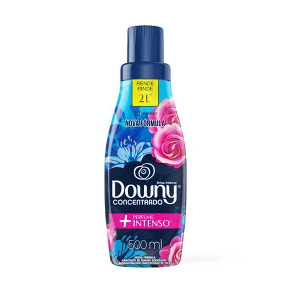 Suavizante Concentrado de ropa Downy Brisa Intenso 500 ml (rinde 2 lt)
