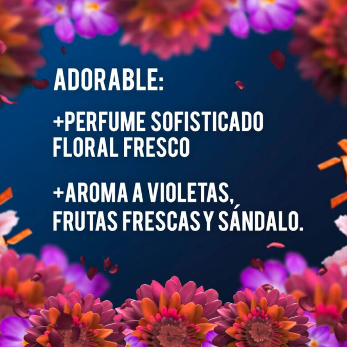 Suavizante Concentrado de ropa Downy 900 ml Aroma Adorable - Perfume Collection