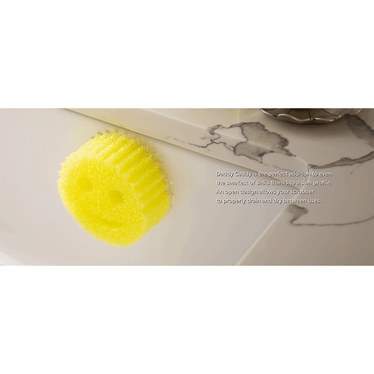 Daddy Caddy, Porta Esponjas Scrub Daddy, la esponja favorita de USA, 1 unidad
