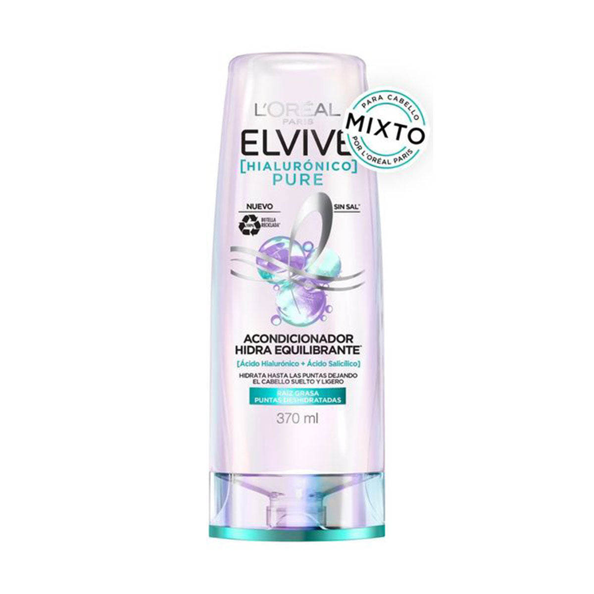 Acondicionador Hialurónico Hidra Equilibrante L'Oréal Elvive 370 ml