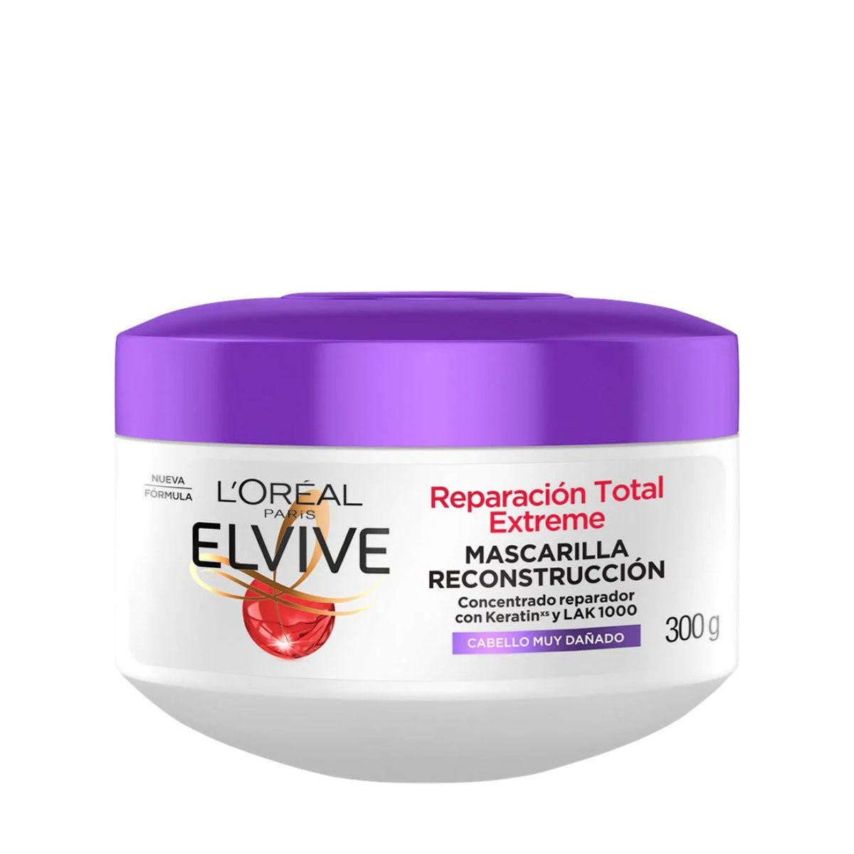 Mascarilla Reconstrucción Reparación Total Extreme L'Oréal Elvive 300 gr