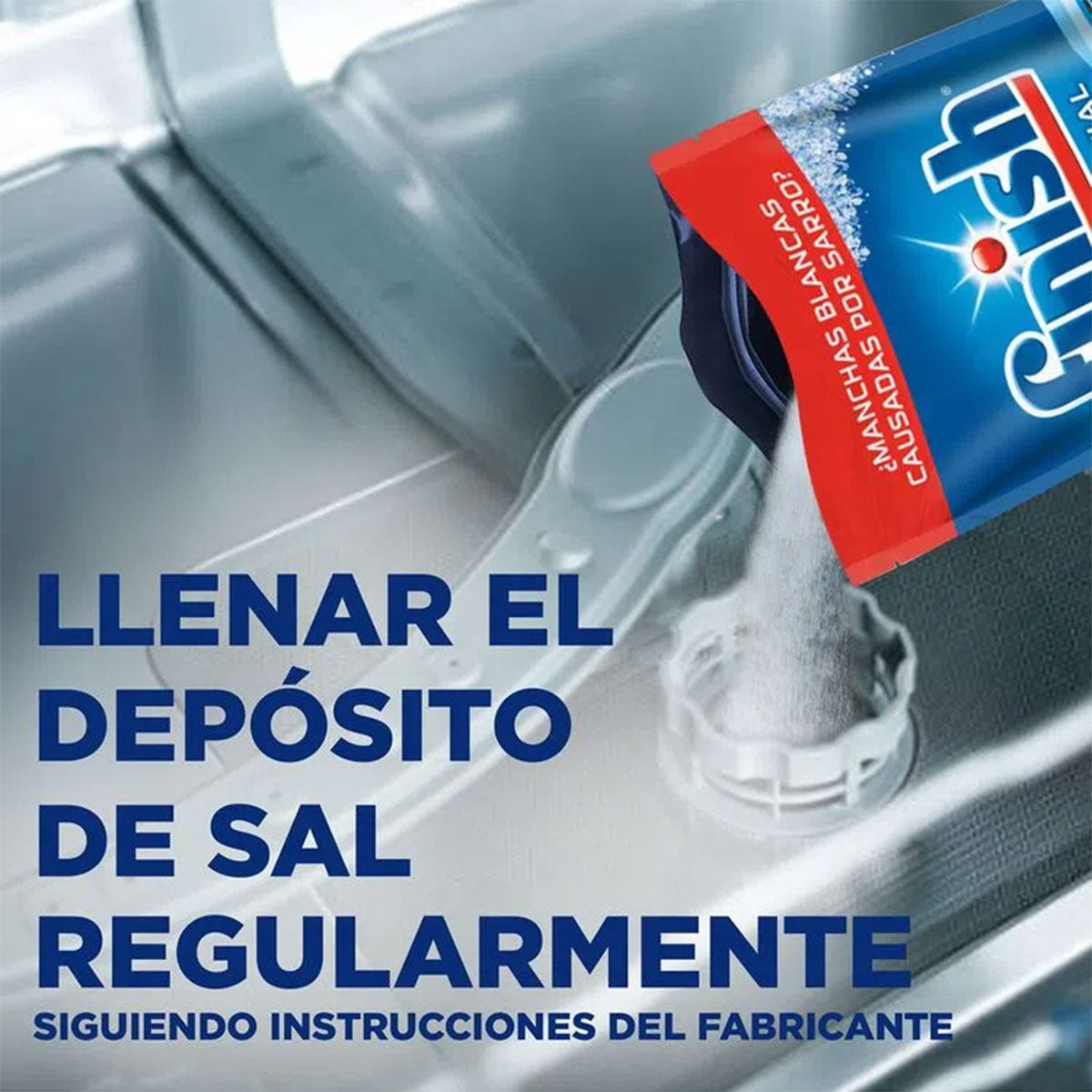 Sal Especial para lavavajillas Finish 1 kg