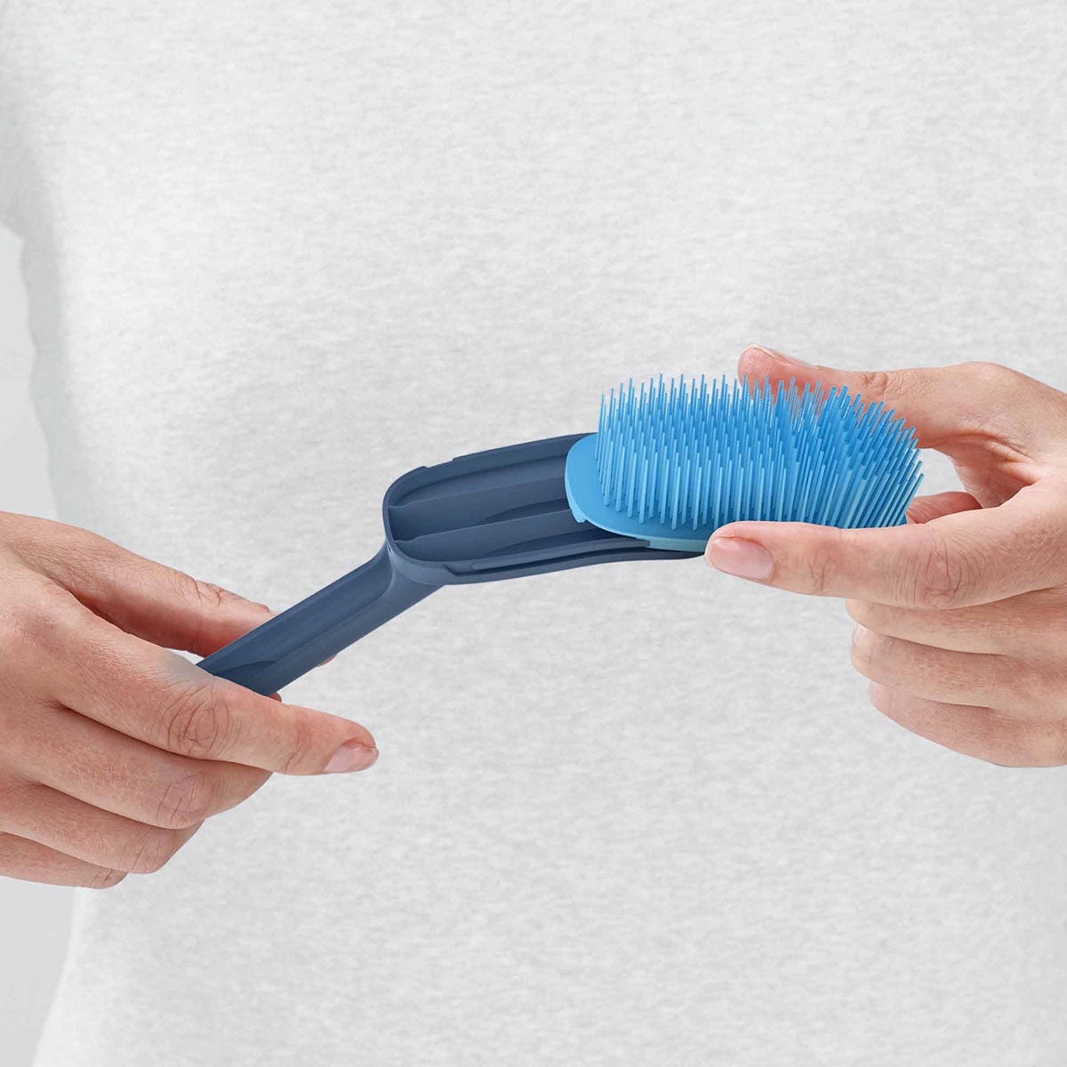 Juego de cepillo de platos y esponja reutilizable CleanTech™ para fregar loza, higiénico, secado rápido Joseph Joseph