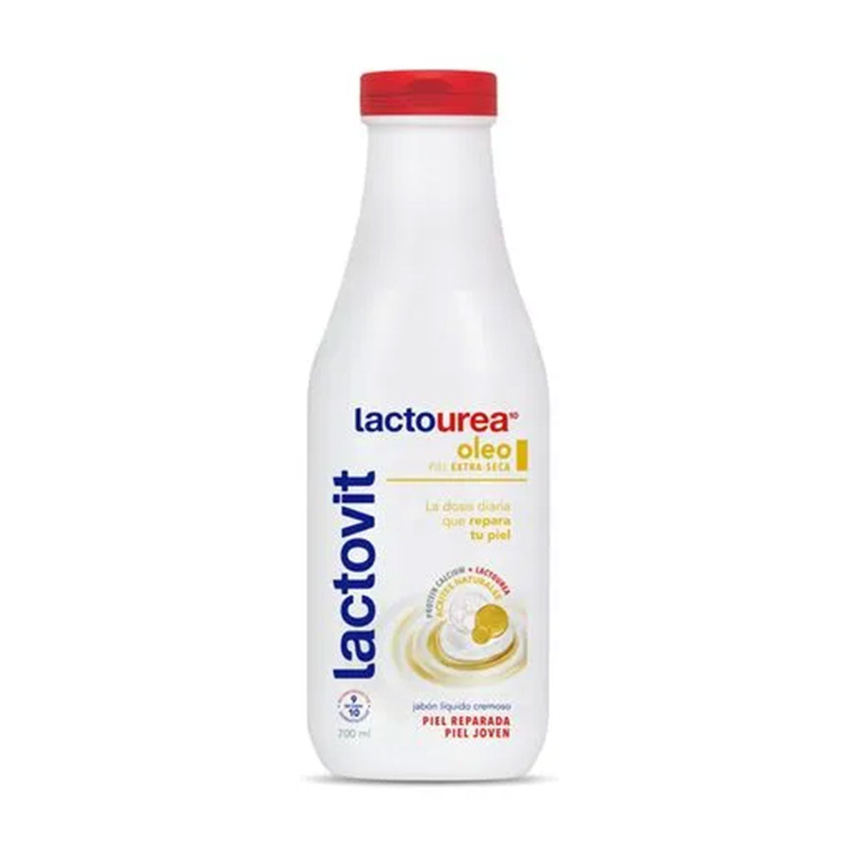 Jabón de Ducha Líquido Cremoso Óleo piel Extra Seca Lactourea Lactovit 700 ml