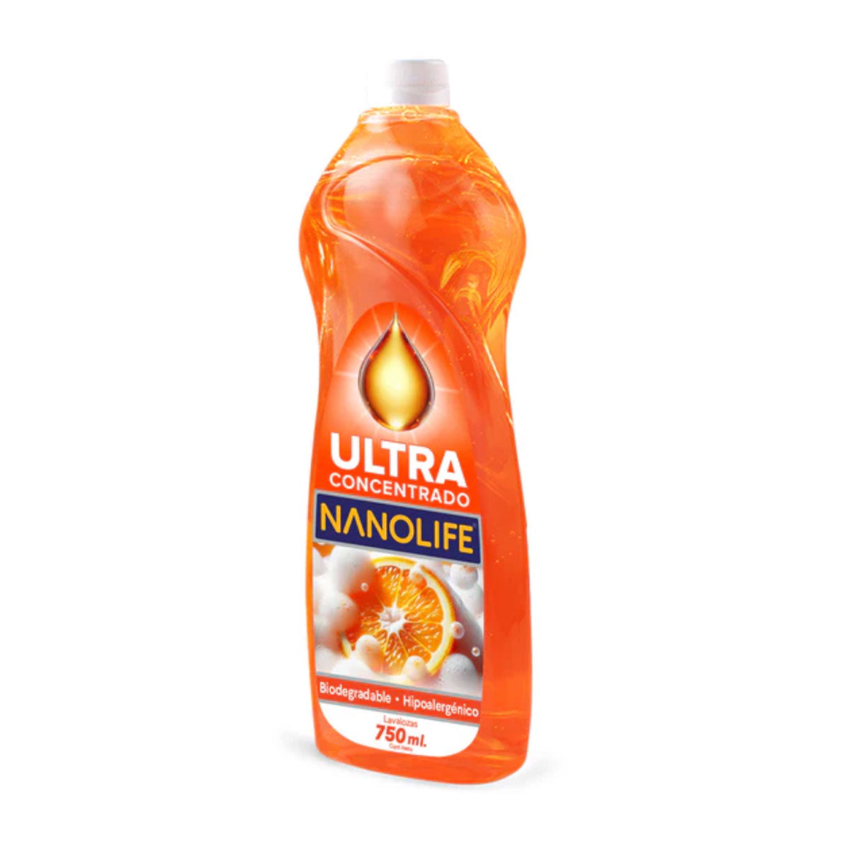 Lavalozas ULTRA concentrado hipoalargénico aroma cítrico 750 ml Nanolife. 🇨🇱🍃 Producto Chileno Sustentable