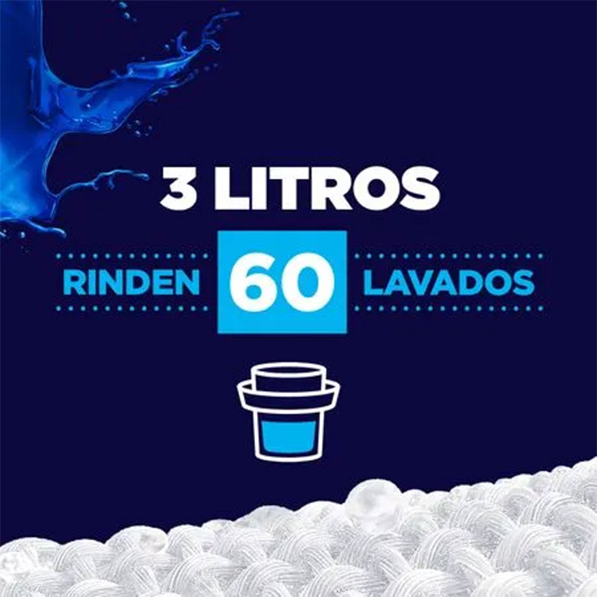 Detergente líquido para diluir OMO Ultra Power 500 ml (rinde 3 litros)