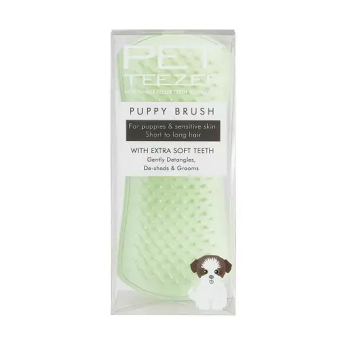 Cepillo Pelaje Cachorros y Perros de Piel Sensible Pet Teezer (1 unidad)